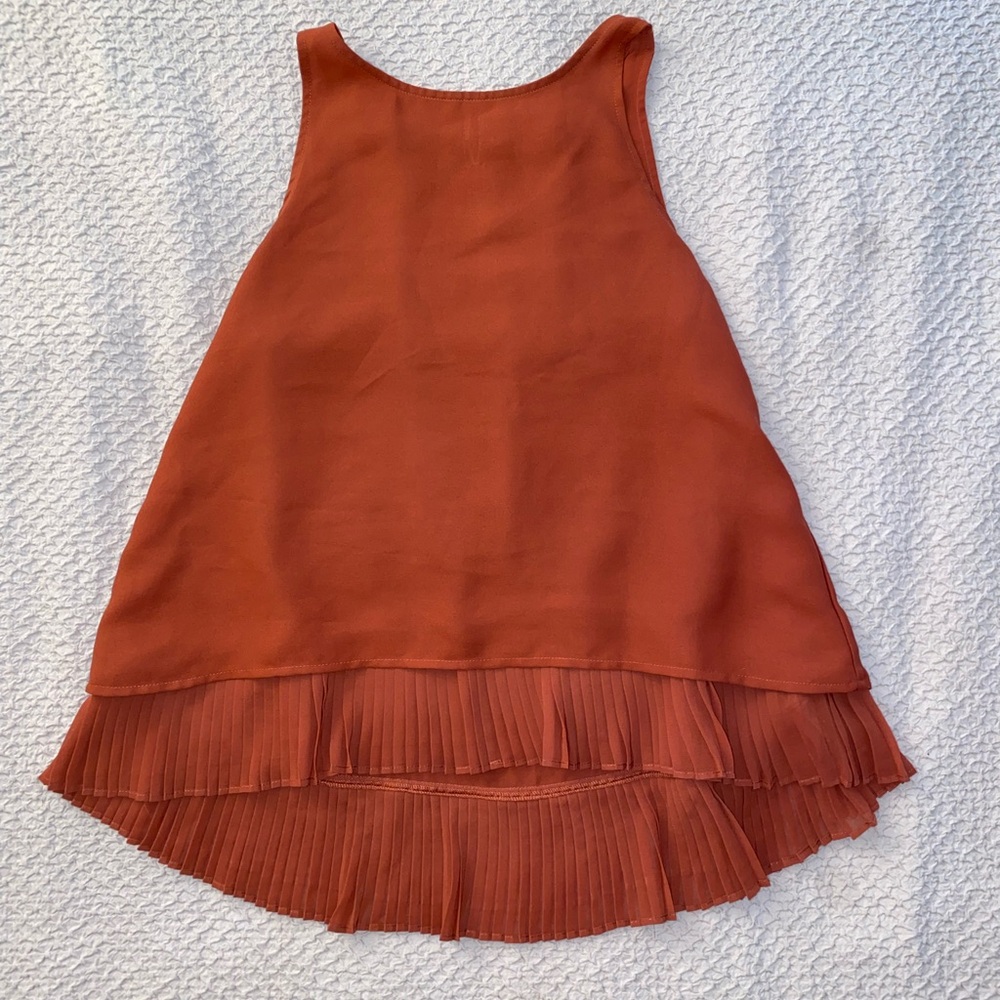 Abercrombie chiffon tank